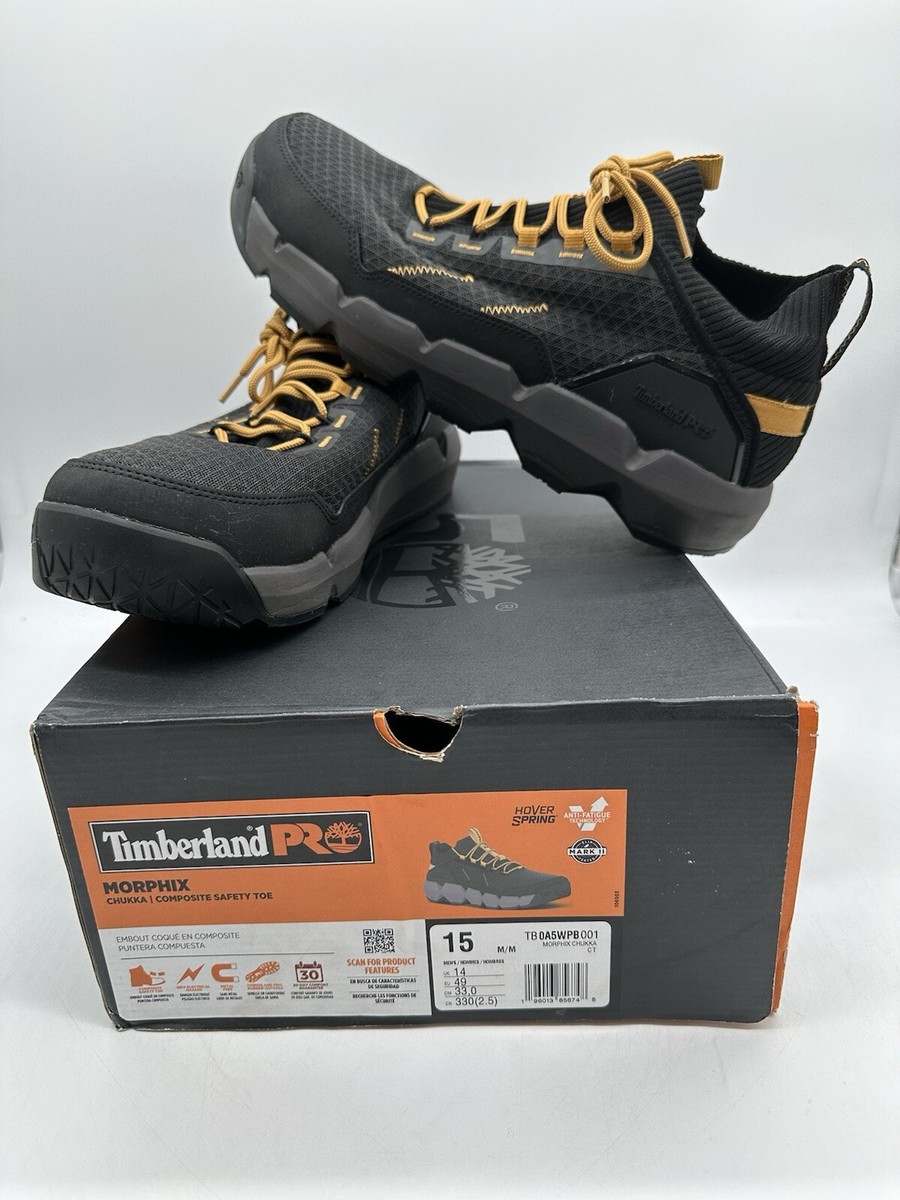 Timberland PRO men\'s Morphix Chukka Composite Safety Toe Industrial Size 15 M Men main image 3