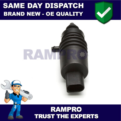 Rampro Windscreen Washer Pump Front Fits BMW 5 Series (F10) 520 d Diesel (2010-)
