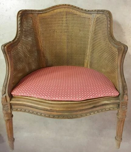 Fauteuils du XIXe siècle Louis XVI en noyer