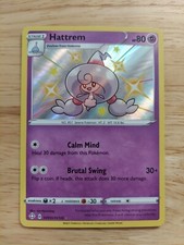Hattrem SHINY SV055/SV122 Shining Fates NM Holofoil Rare Pokemon Card on eBay