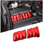 <!--F#f_0-->Red Alloy Engine Intake/Plenum Cover Trim Cover For Corvette C6 2005-2013<!--F/-->