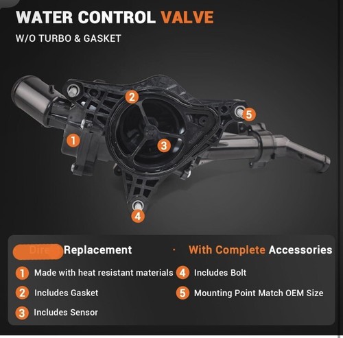 HVAC Heater Control Valve for 2019-2023 Mazda 3 2018-23 CX-5 2.5L Non-turbo⭐⭐⭐⭐⭐ - Picture 2 of 5