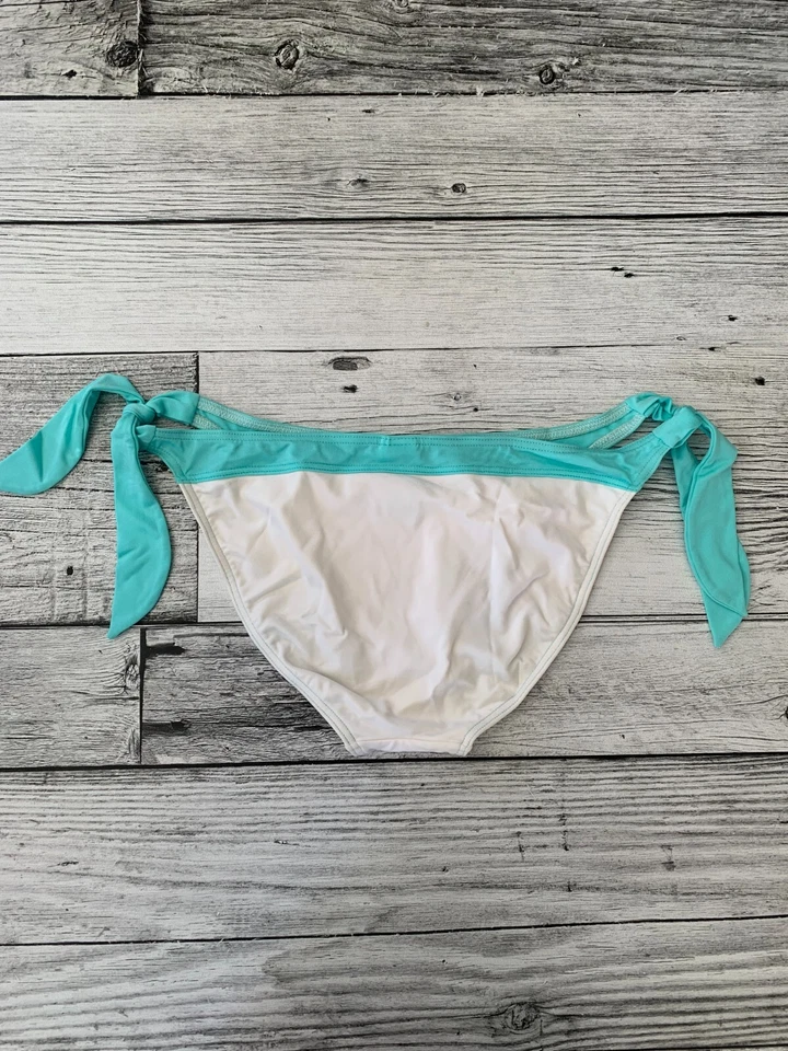 Vintage Maia Swim Bottom Women's Large Side Tie Hawaiian Retro Bikini Beach Y2K - Image 3 of 4