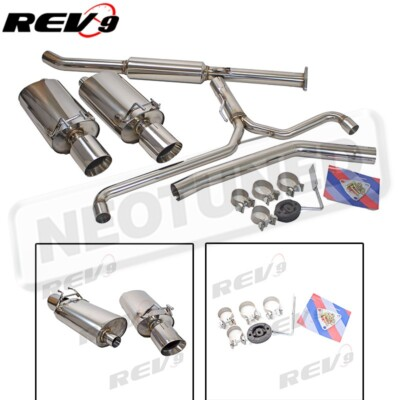 #ad Rev9 Cat Back FlowMaxx Stainless Dual Exhaust Kit For Honda Accord Sedan 2013 17 $449.00