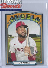 2021 Topps Heritage JO ADELL 1972 Die Cut #72DC-10 ANGELS