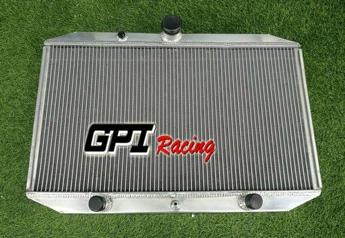 62MM Alu Radiator +Fan For Jaguar XKE E-TYPE Series 3 5.3L V12 XK-E 1971-1974 MT - Bild 8 von 12