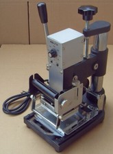 New WTJ-90A Manual Hot Foil Stamping Machine PVC Plastic Card Tipper Stamper
