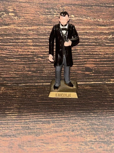 President Abraham Lincoln Marx Presidents Vintage 1960s 2.5 inch Plastic Figure