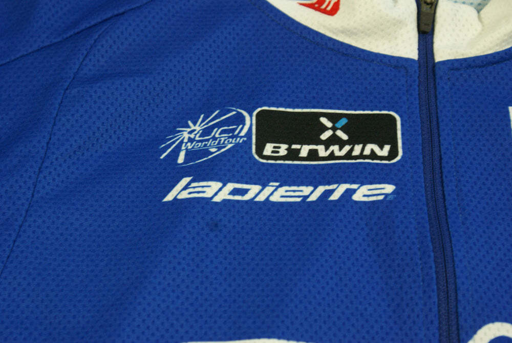 Maillot Vélo Vintage B'Twin FDJ – La Française Des Jeux, Lapierre, UCI, Taille S