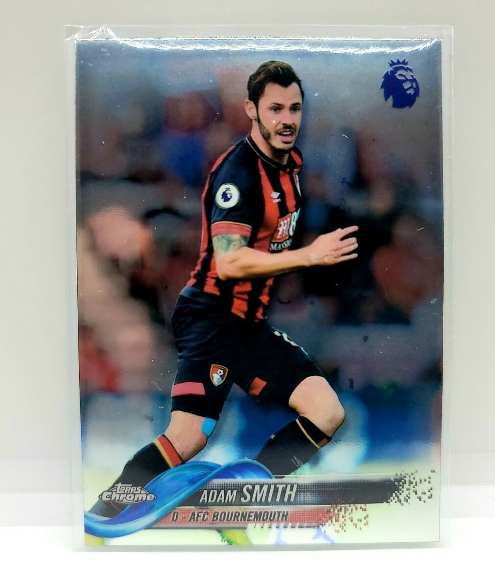 18 19 Topps Chrome Premier League 86 Adam Smith Bournemouth Base Ebay