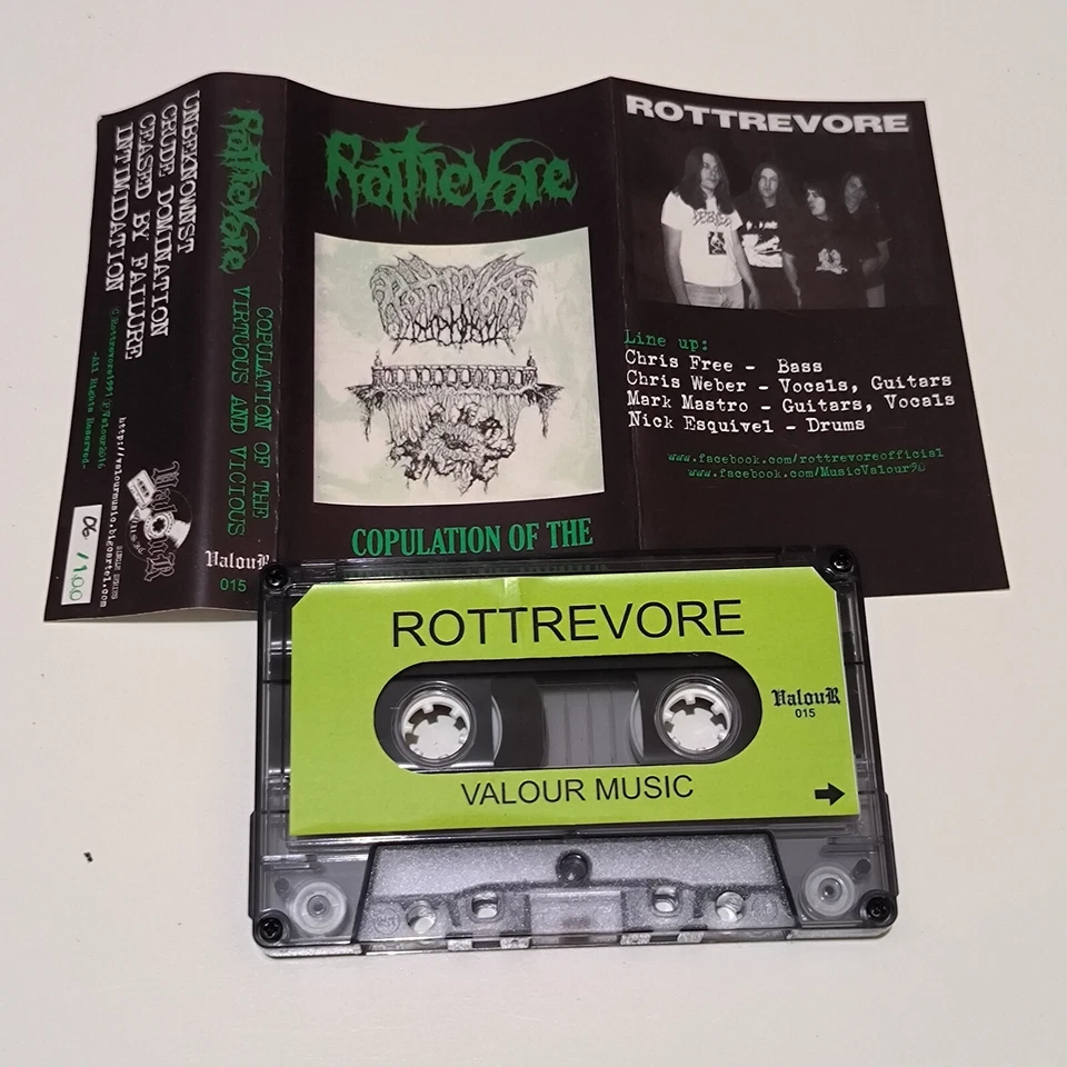 Rottrevore - Copulation of the Virtuous and - official indonesia tapes 2016 - Image 2 of 4