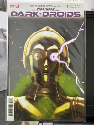 Star Wars: Dark Droids #1 (2023) Stott Scourged Variant Marvel Comic 1000K