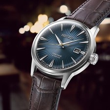 Seiko Presage Automatic Mens Blue Dial Watch SRPK15 4