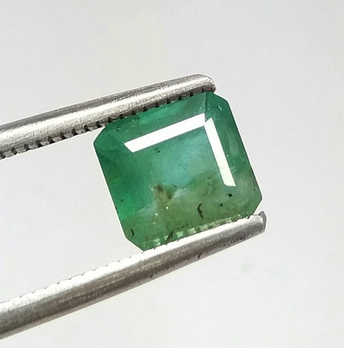 Gemas sin tratar de buena calidad de corte cuadrado Zambia esmeralda verde su... - Imagen 3 de 8