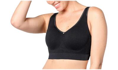 Breezies Air Effects Seamless Underwire Contour Bra Black