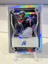 2021 Panini Prizm Draft Picks Auto Benyamin Bailey #AU-BB Auto