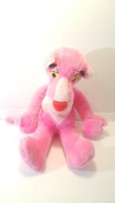 Vintage Mighty Star 1980 Pink Panther Stuffed Plush 16