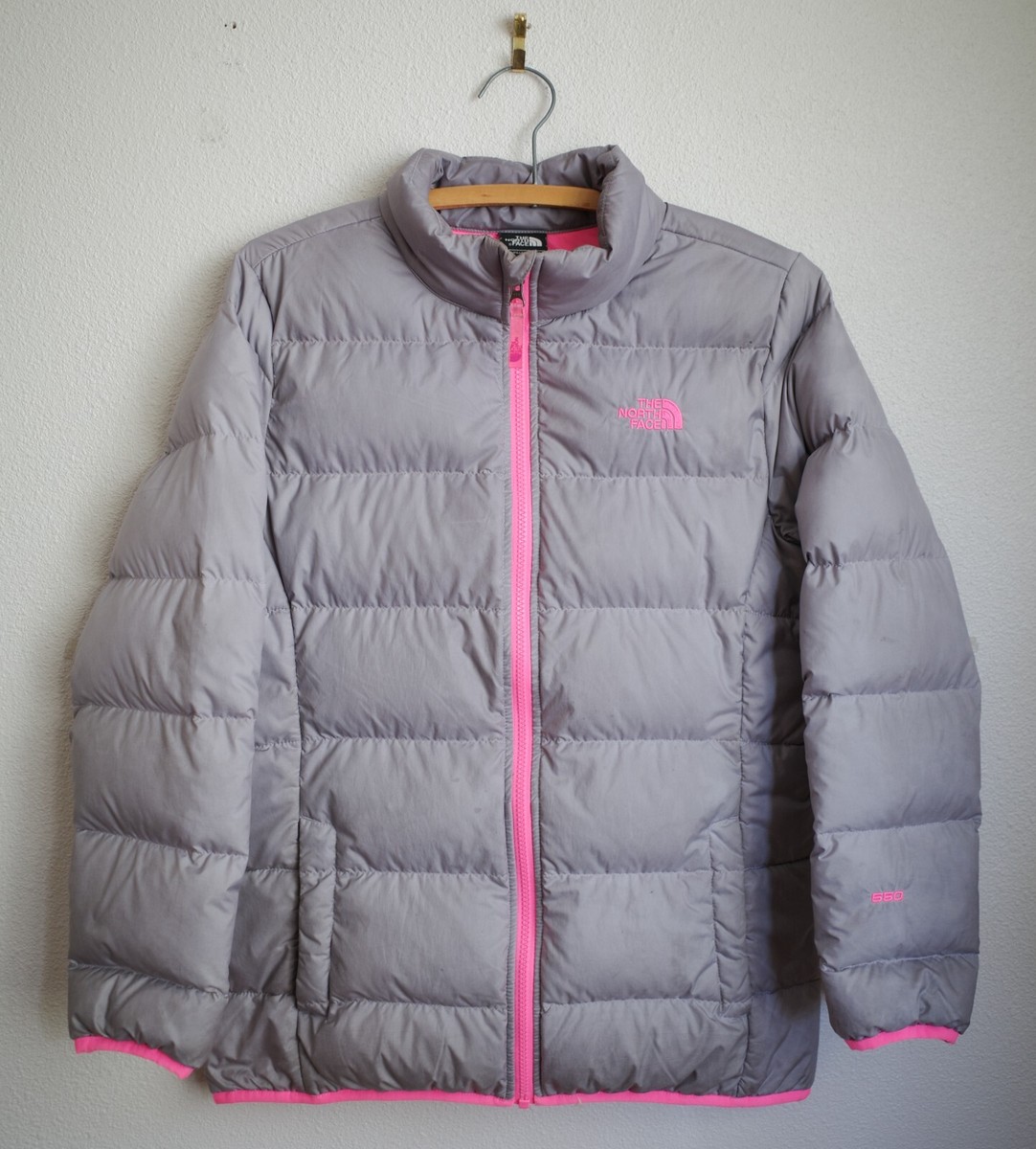 THE NORTH FACE マウンテンパーカー М　 ピンク　グレー 中古・古着通販】THE NORTH FACE (ザ ノース フェイス) マウンテン