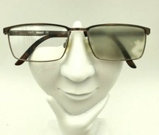 Vintage Timberland TB1223 Bronze Metal Rectangle Sunglasses FRAMES ONLY