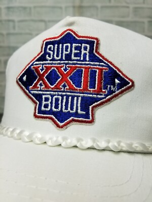 Super Bowl XXII Hat Cap 22 Washington Redskins Broncos NFL