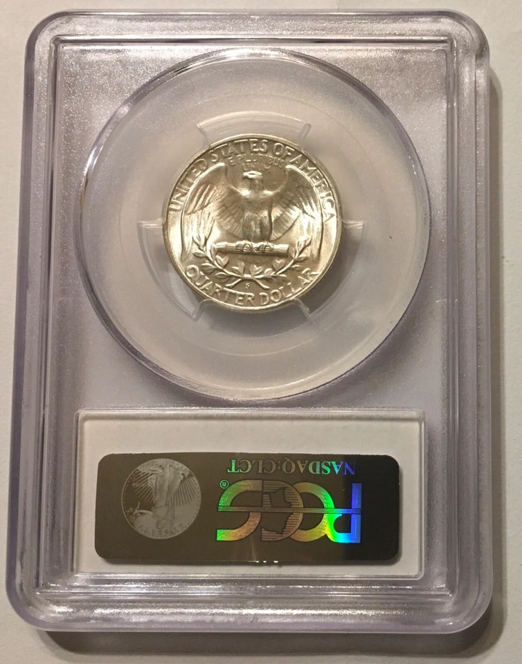 1947-S Washington Quarter, PCGS MS-66 **PROOFLIKE** - Image 3 of 3