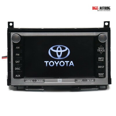 2009-2012 Toyota Venza JBL Navigation Radio E7021 Display Screen