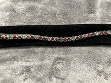 LeMieux Classic Diamante Browband - Cob Mulberry