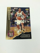 1993/94 UPPER DECK NBA BASKETBALL CARD LOCKER TALK CARD LT15 JIM JACKSON