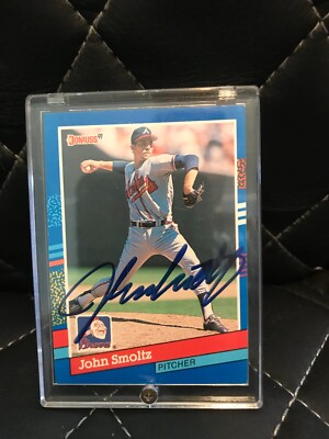 Donruss 1991 Atlanta Braves John Smoltz Autographed/ Signed