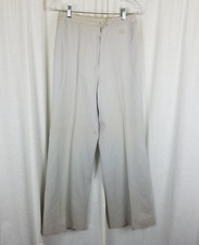 Vintage Givenchy Sport Lined Worsted Wool Slacks Pants Womens 10 Wide Bottoms