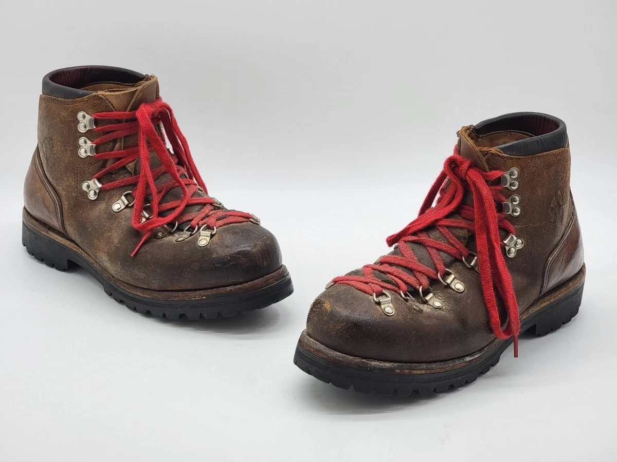 Vintage hiking top boots ebay