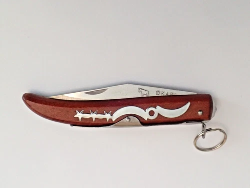 Okapi South Africa Locking Blade Knife Moon &amp;amp;amp;amp; Stars 24 cm New Repro