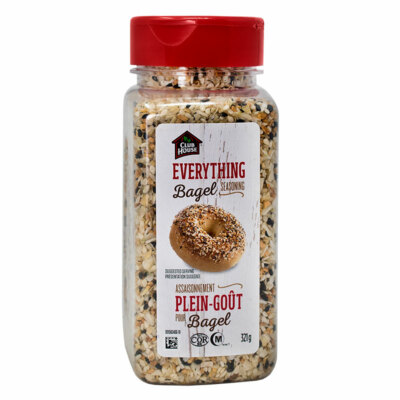 everything but the bagel seasoning clubhouse