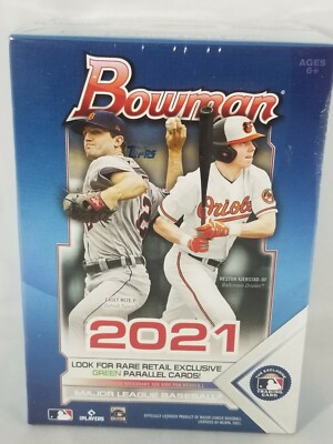 Topps Bowman Baseball 2021 MLB Blaster Box 
