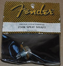 Fender 250k Split Shaft Guitar Pot Potentiometer 099-0830-000 NOS