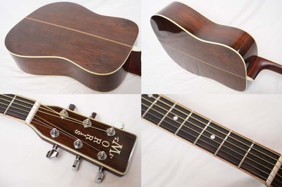 Acoustic Guitar Morris TF-50SP Natural Jacaranda 1990s Made in