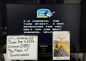 The Magic of Scheherazade - (NES, 1990) *VGC w/ Manual + Case Protector* READ!!!