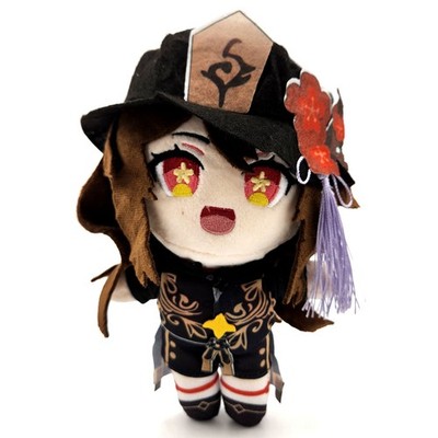 Genshin Impact - Hu Tao 9'' Plushie NEW Pyro Soft Stuffed Animal Plush Toy