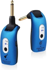 "Sistema De Guitarra Inalámbrico Receptor Transmisor De Guitarra Recargableb New