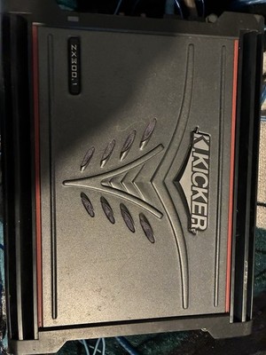 Kicker ZX300.1 1-Channel Car Amp for sale online | eBay
