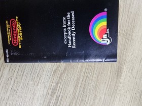 USED AUTHENTIC MANUAL ONLY - NO GAME - NO BOX -) BEETLEJUICE (- NES