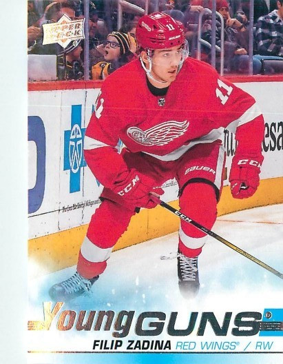 2019-20 UD Upper Deck Young Guns 478 Filip Zadina RC