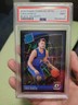 2018-19 DONRUSS OPTIC LUKA DONCIC BLACK VELOCITY HOLO PRIZM RC #20/39 PSA 9