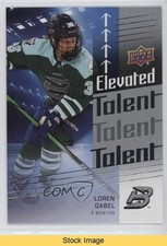 2024-25 Upper Deck PWHL Elevated Talent Loren Gabel #ET-18 READ b3q