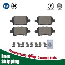 Rear Quiet Ceramic Brake Pads Set for Malibu Cruze LaCrosse Volt Bolt EUV EV