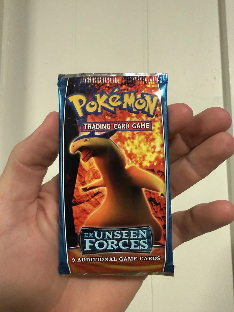 ex unseen forces booster box Pokmon Trading Card Game Pack for sale online Pokemon EX Unseen Forces Blister