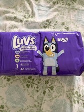 Luvs Platinum Protection Baby Diapers Size 1, 46 Count