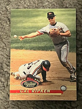 Topps 1993 Stadium Club Cal Ripken Baltimore Orioles #40 Rookie MLB Card. rookie card picture