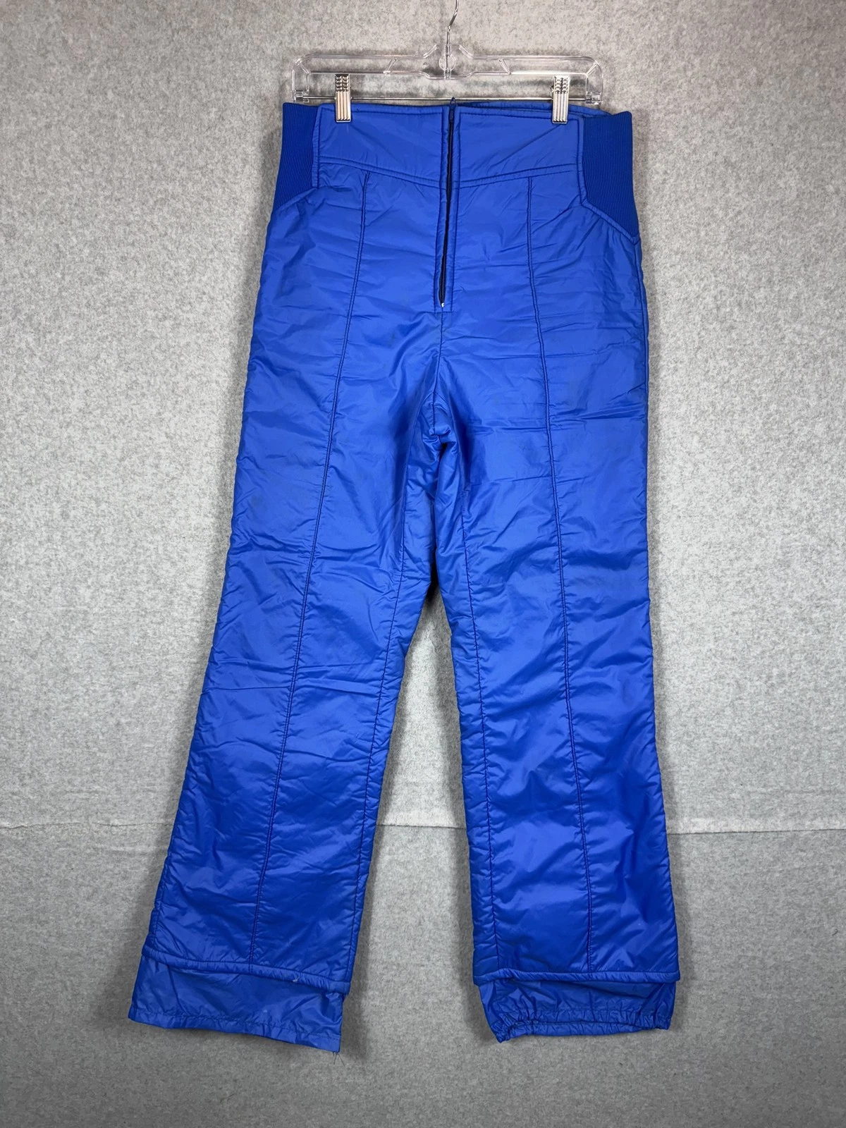 Vintage Swing West Snow Pants Mens Medium Blue Insulated Winter Ski 70s 80s