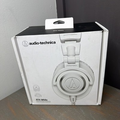 Audio-Technica ATH-M50xWH Closed-back Studio Monitor Headphones - White
